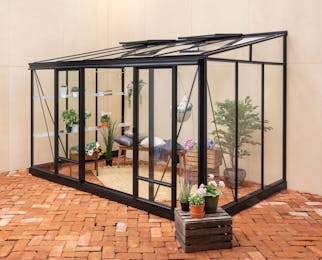 Lean-to greenhouses