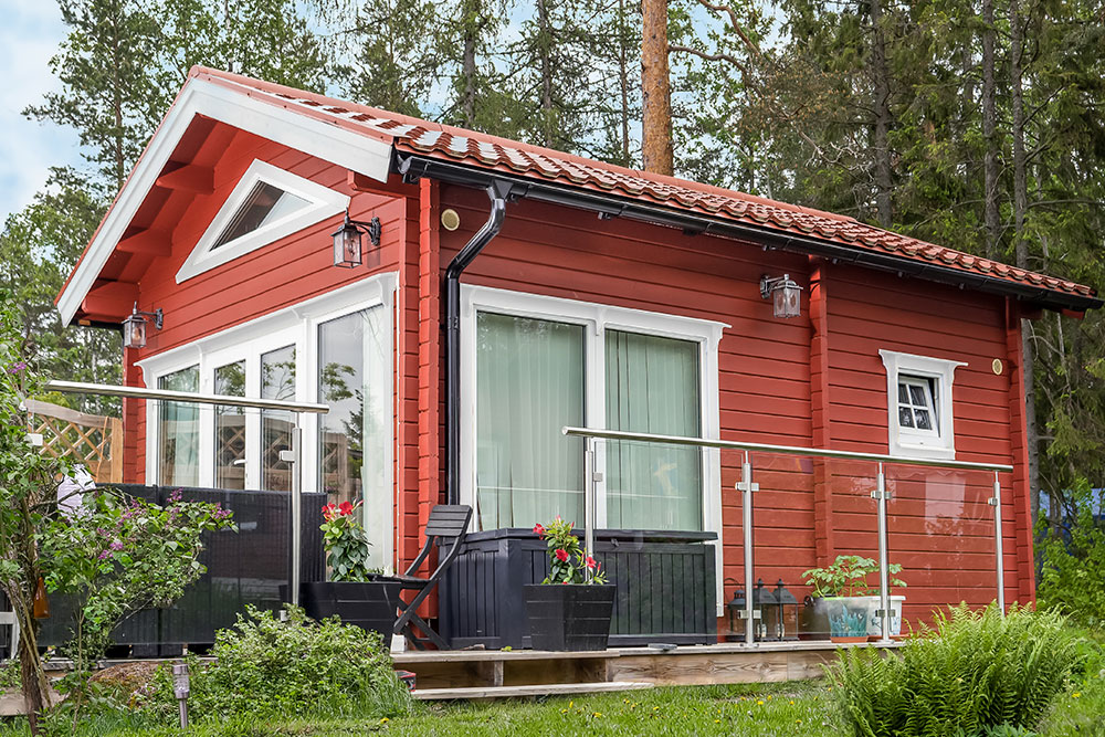 Tout, des maisonnettes d'été aux cabanes en bois