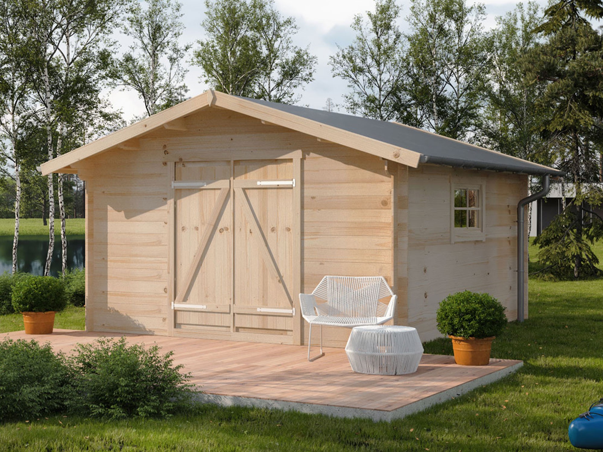 Gartenschuppen - Errichten Sie einen preiswerten Gartenschuppen aus