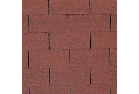 Shingle package, Red, max 15 m² roof area