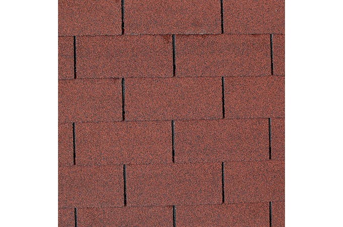 Shingle package, Red, max 15 m² roof area