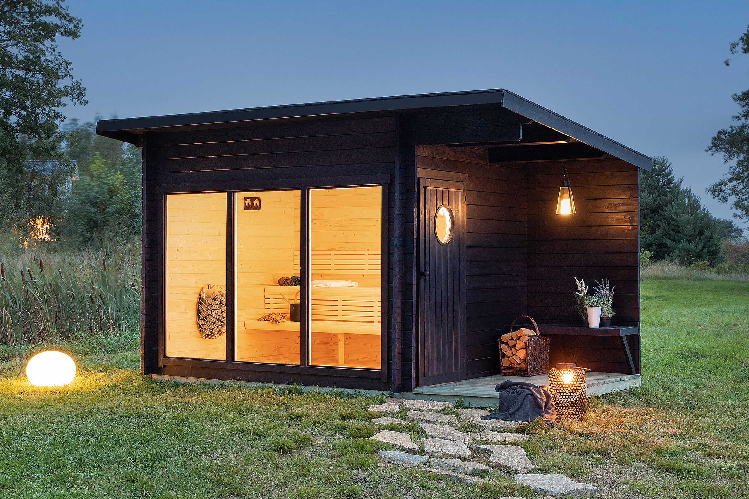 Gartensauna online kaufen - Kostenloser Versand | Polhus