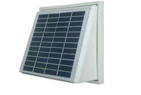 Miniventilator op zonne-energie