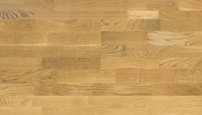 Oak parquet flooring 15 m² natural