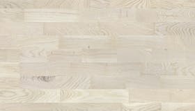 Oak parquet flooring 25 m² white 